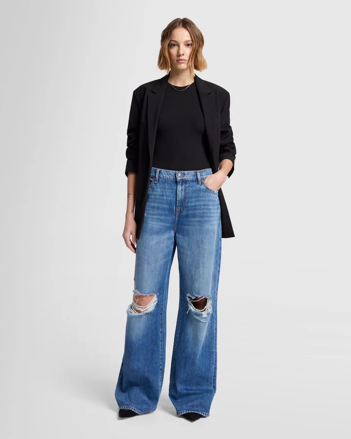 Scout Oversized Straight in Dasher | 7 For All Mankind