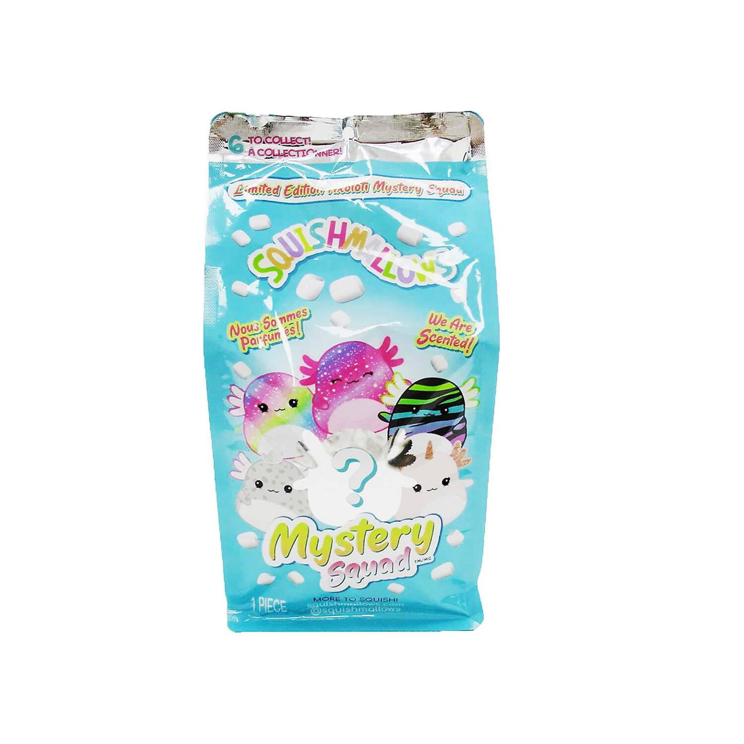 Kellytoy - Squishmallow Axolotl Mystery Squad 8 Inch Blind Bag Mini Plush | One Random - Blue | Best Buy U.S.