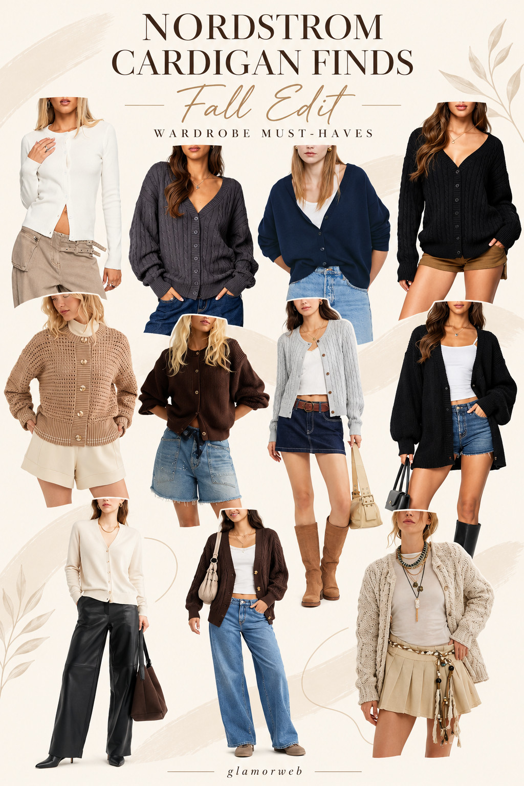 Obsessed with these Nordstrom cardigan finds for fall 🤎🍂 Cardigans are one of those wardrobe pieces I always come back to because they make getting dressed so easy. From chunky knits and classic cable styles to soft neutrals, deep fall shades, and easy layering pieces, these are such good staples for building a cozy fall wardrobe. I love styling them with denim, mini skirts, trousers, or layered over simple tanks and tees for that effortless everyday look. If you’re putting together your fall edit, these cardigan finds are definitely wardrobe must-haves.
#NordstromFinds #NordstromCardigans #CardiganFinds #FallEdit #FallWardrobe #FallWardrobeMustHaves #FallFashion #FallStyle #CozyCardigans #SweaterWeather #AutumnStyle #AutumnOutfits #FallOutfitIdeas #LayeringSeason #WardrobeEssentials #NeutralStyle #CozyStyle #EverydayFashion #ClassicStyle #FallFashionFinds 

 #LTKSeasonal #LTKU #LTKSaleAlert