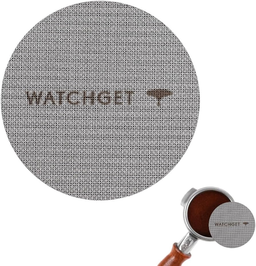 watchget 53mm Espresso Puck Screen Lower Shower Screen 1mm Thickness 150μm Metal Coffee Filter 3... | Amazon (US)