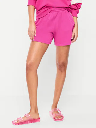 High-Waisted Pull-On Shorts -- 5-inch inseam | Old Navy (US)