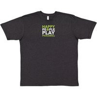 Happy People Play Pickleball T-Shirt Vintage Heathered Soft Jersey | Etsy (US)
