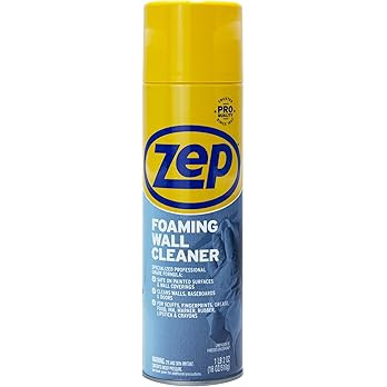 Zep ZUFWC18 Foaming Wall Cleaner, 18 oz, Clear | Amazon (US)