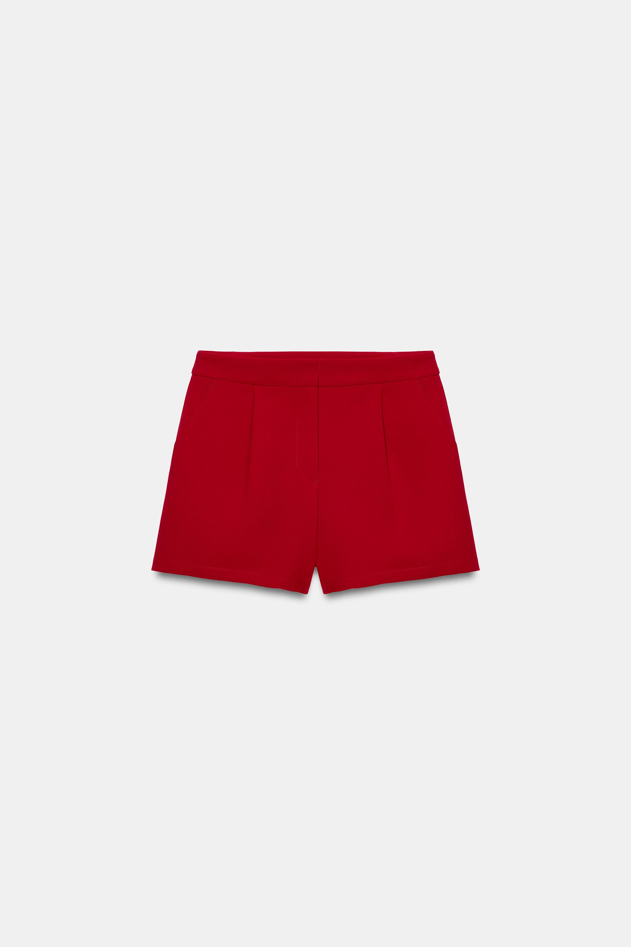 PLEATED SHORTS | Zara US