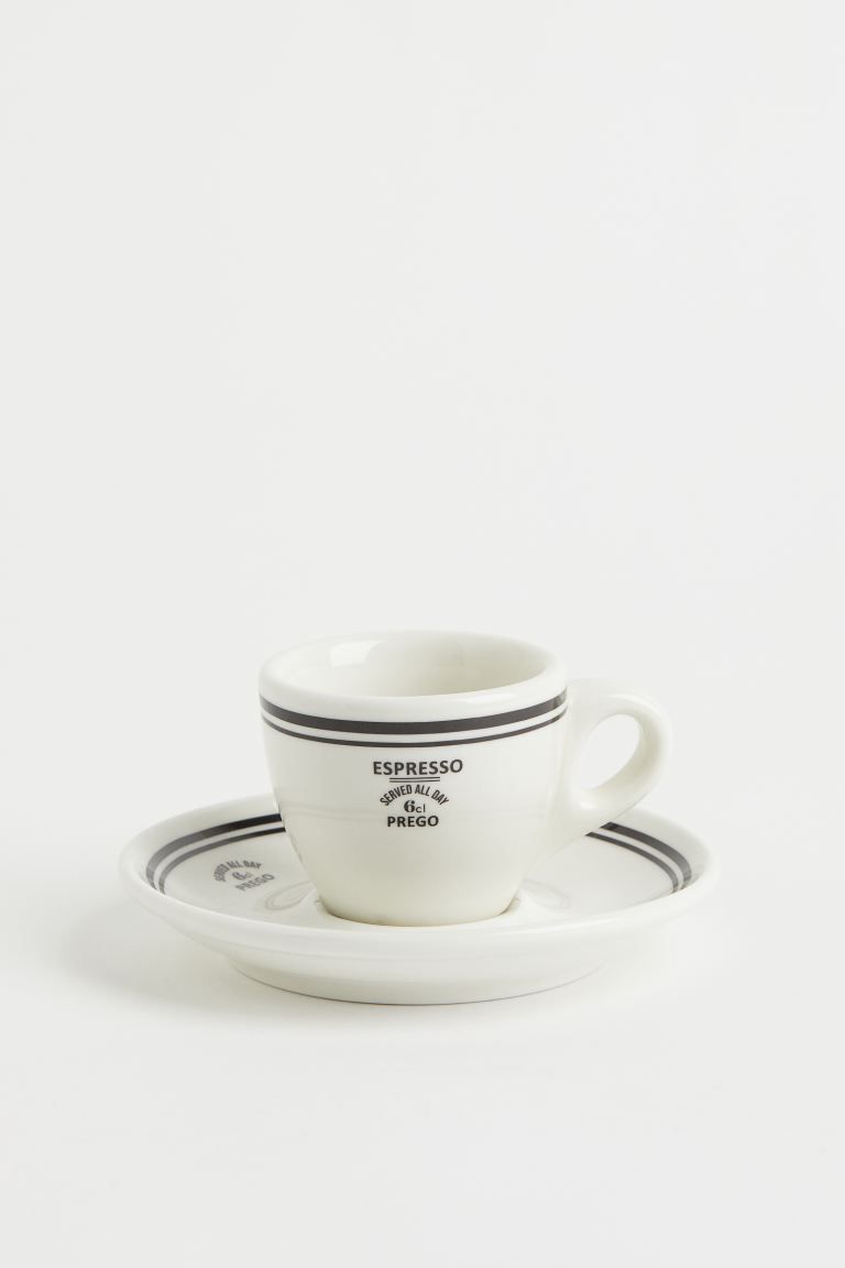 Espresso Cup and Saucer | H&M (US + CA)