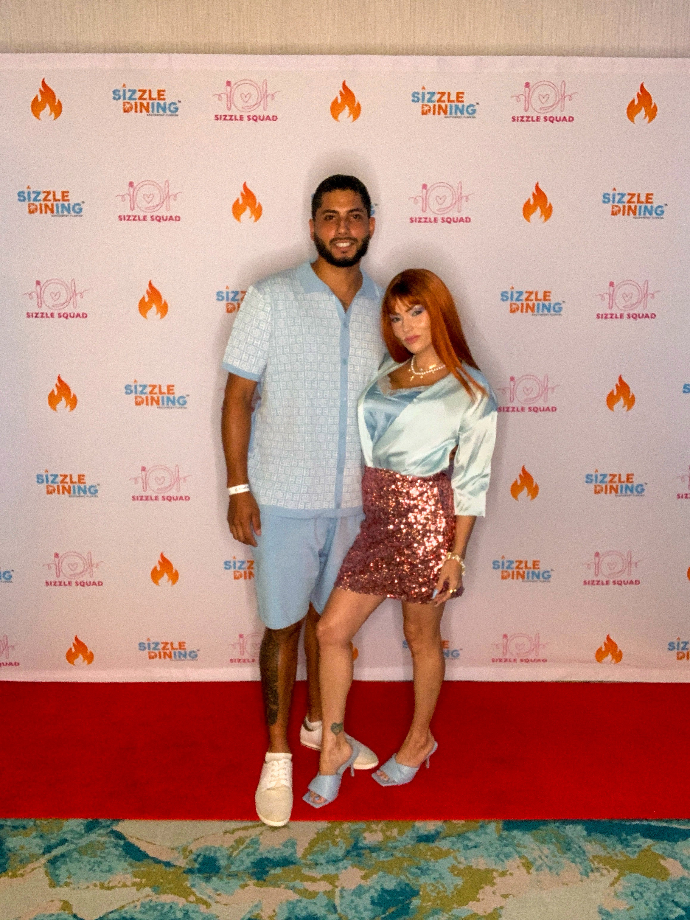 His and hers mermaid themed party outfit. 

 