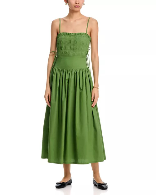 Pleated Midi Dress | Bloomingdale's (US)