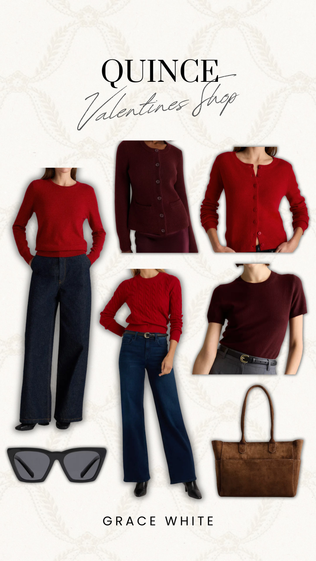 Quince Valentines Picks!

valentines, quince, quince finds, quince picks, quince new arrivals, valentines fashion, spring fashion, grace white 

 #LTKValentine #LTKSeasonal #LTKSaleAlert