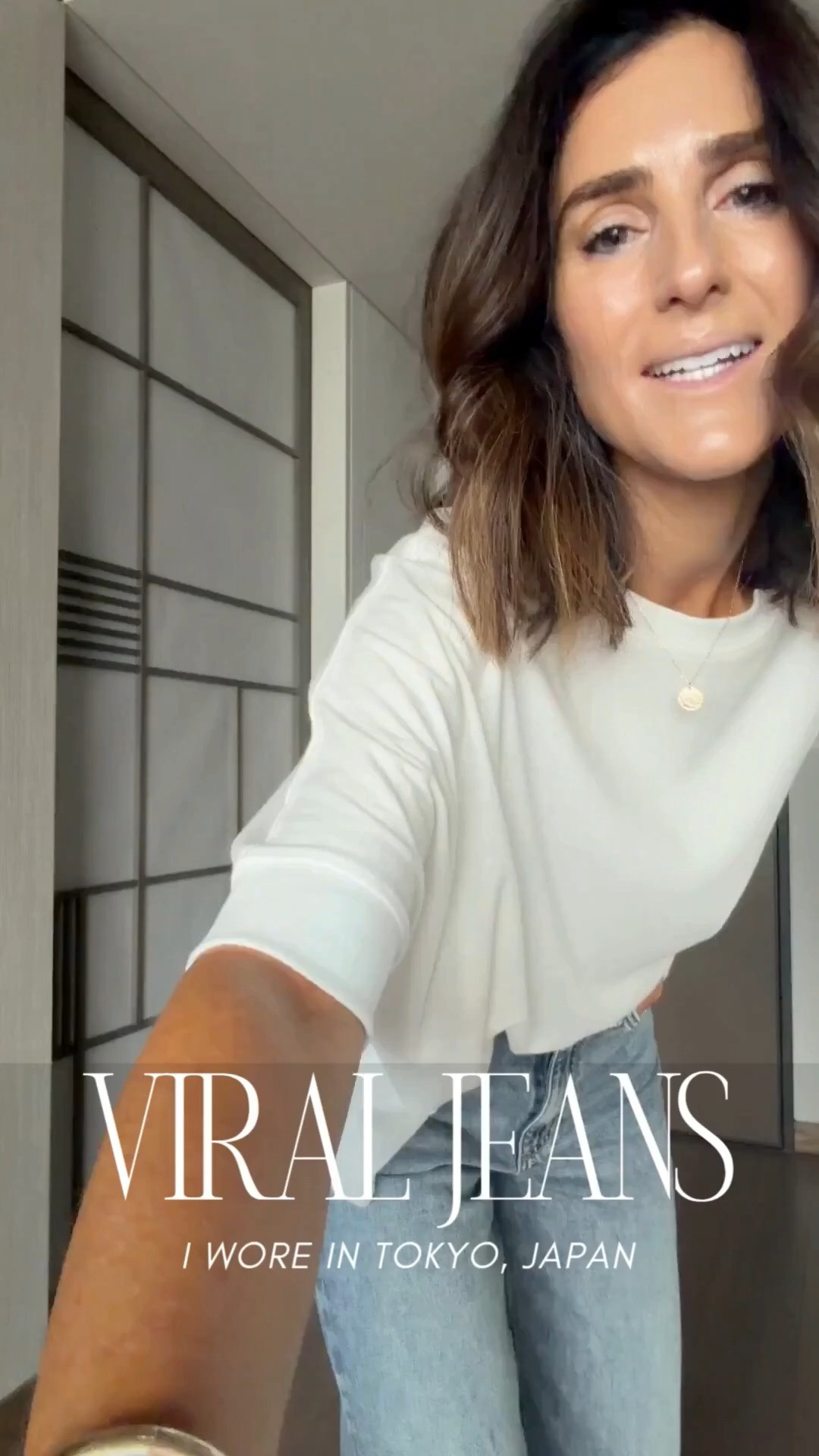 What I’m wearing in Tokyo, Japan! These jeans are absolutely comfortable. I’m just shy of 5-7” wearing the size 24 I sized down one. This tee is naturally overzied and wearing the size small from Amazon! #stylinbyaylin #aylin

#LTKTravel #LTKootd #LTKSeasonal 

 