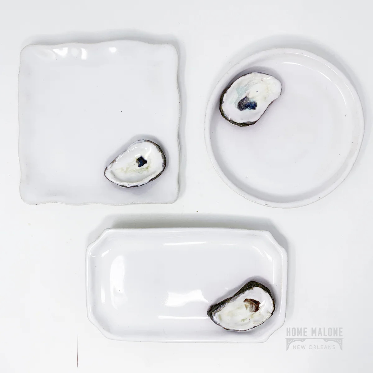 Ceramic Dish with Oyster: Mini | Home Malone