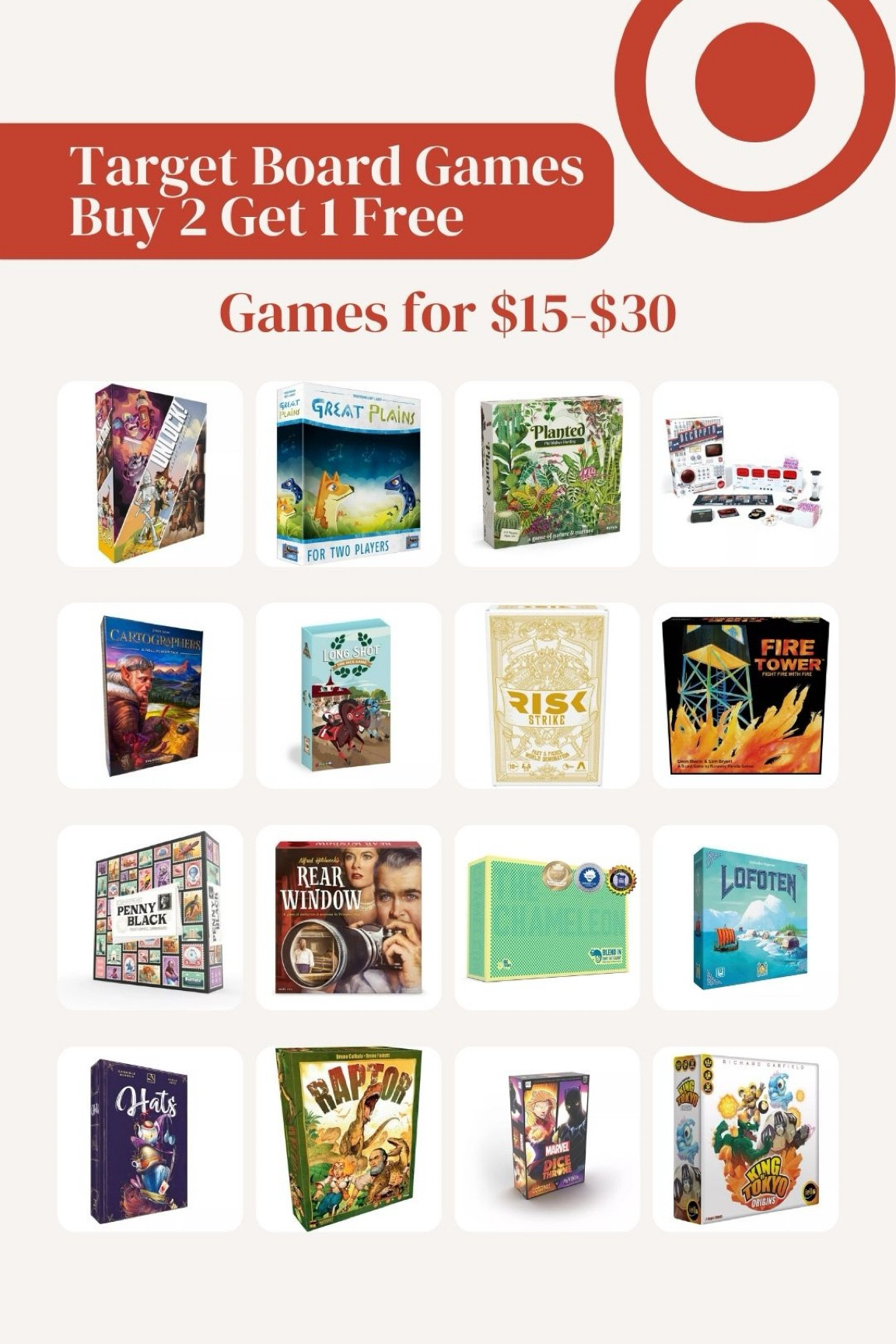Target board game deals for circle week

#LTKxTarget #LTKfindsunder50 #LTKfamily