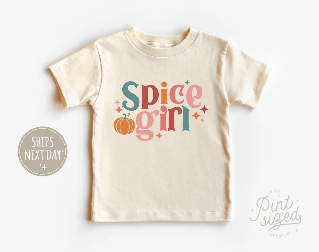 Spice Girl Toddler Shirt Retro Fall Kids Shirt Cute - Etsy | Etsy (US)