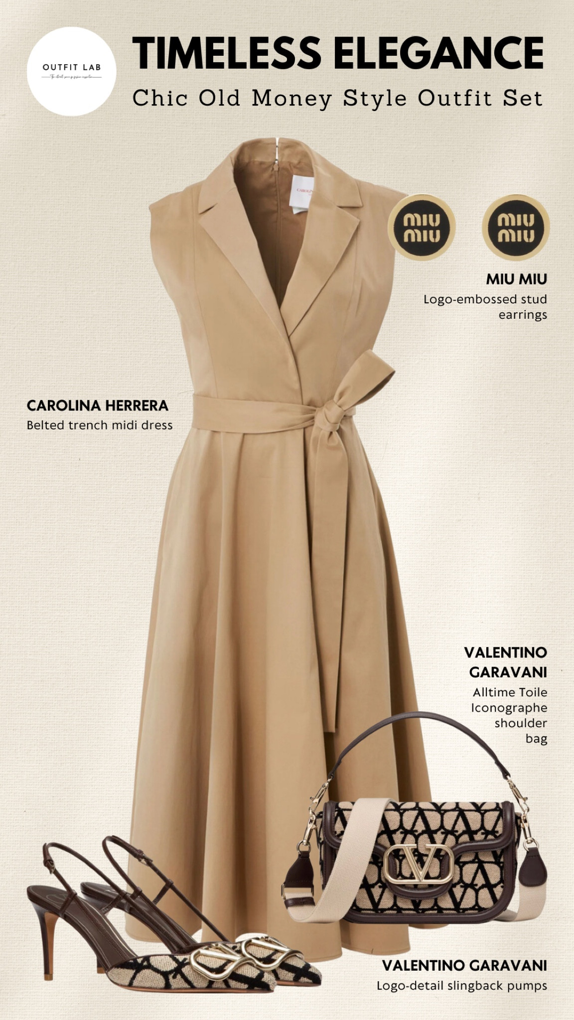 Chic Old Money Style Outfit Set: Timeless Elegance – Shop Now!

Embrace timeless elegance with this chic old money style outfit set. Featuring a sophisticated Carolina Herrera dress, paired with classic Valentino Garavani pumps and a matching bag. Complete the look with elegant Miu Miu earrings. Perfect for any upscale occasion, this outfit exudes refinement and grace. Shop now to elevate your wardrobe with this exquisite old money style ensemble!

#LTKParties #LTKStyleTip #LTKMidsize