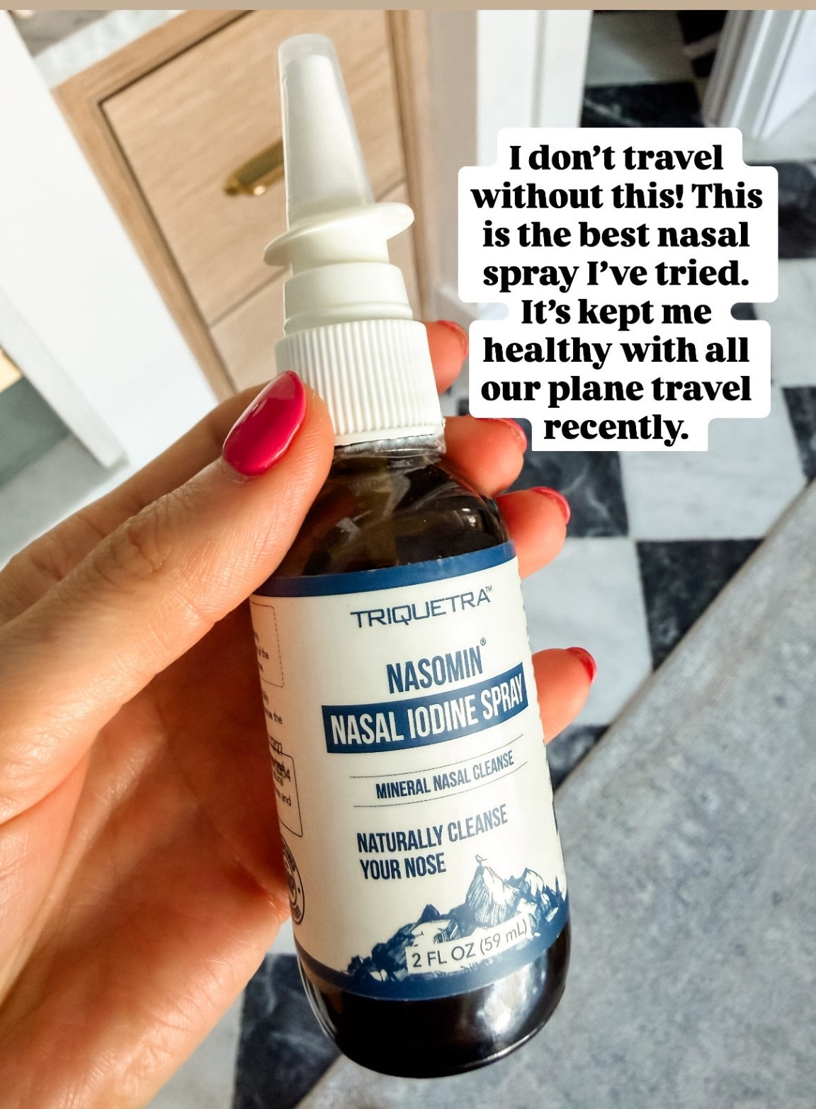 This is a travel must have, especially during sick season! I always make sure to pack it with me!

Loverly Grey, nasal spray, sick season must haves, travel must haves 

#LTKTravel