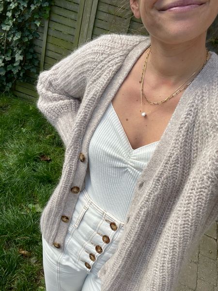 Yaaaaay cardigan season!!! If you’ve been eyeing the Achille from Sezane, this is a really similar cardi, with a slightly more fitted cut. I’m wearing a small: 

#LTKfit #LTKeurope #LTKSeasonal