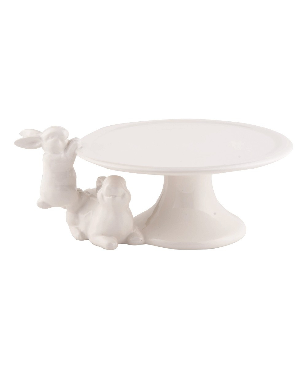 Transpac Decorative Trays - Climbing Bunny Cake Stand | Zulily