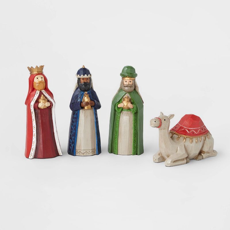 4pc Three Wise Men Decorative Figurine Set - Wondershop™ | Target