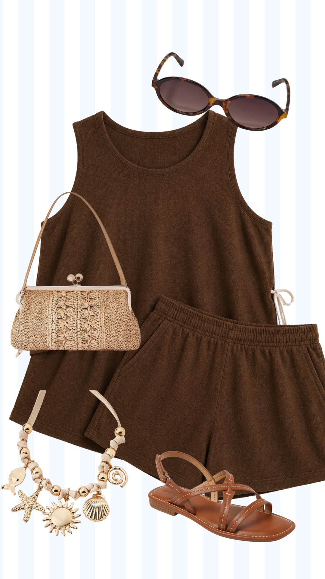 I love this brown summer set from Target! I wear a 2x on top and 3x in the shorts. Perfect flowy mom set that’s comfy!

#LTKPlusSize #LTKPetite #LTKMidsize