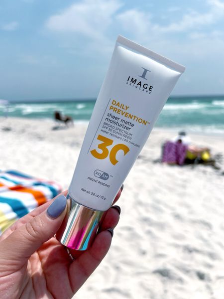 I LOVE this moisturizing sunscreen from Image Skincare! A moisturizer and sunscreen in one? I'm looooving it! I have the most sensitive skin and it has not irritated it! Definitely recommend! Oh and I found the same one on major sale, the only difference we can see is the packaging hasn’t changed yet! 

#LTKSaleAlert #LTKSeasonal #LTKBeauty