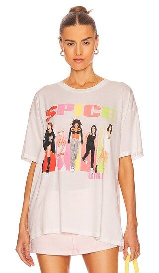 Spice Up Your Life Merch Tee in Vintage White | Revolve Clothing (Global)