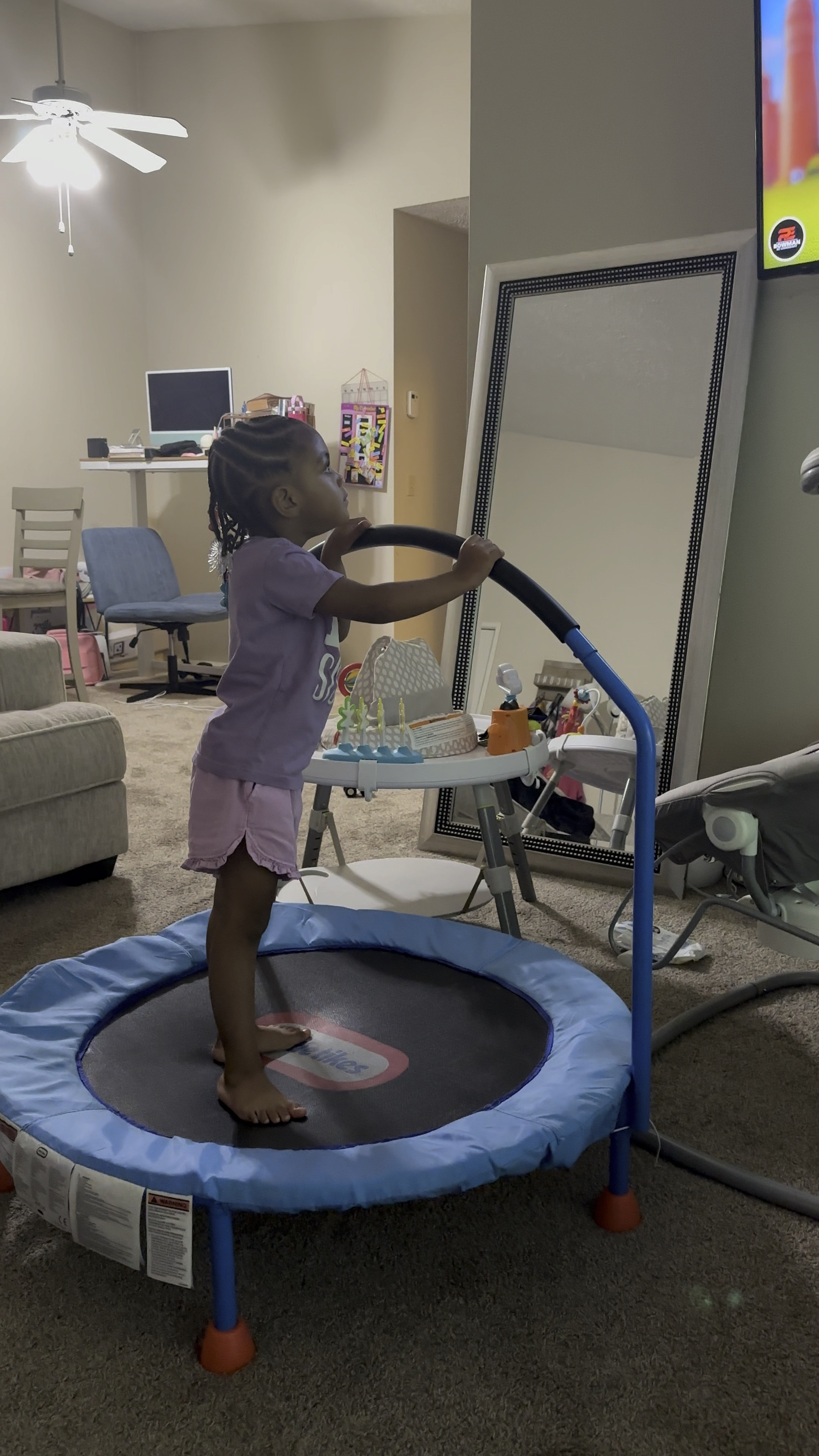 Keeping little ones active, rain or shine! 🌧️☀️ #KidApproved #IndoorFun #TrampolineTime #LTKbaby #LTKkids

#LTKFindsUnder100 #LTKKids #LTKActive