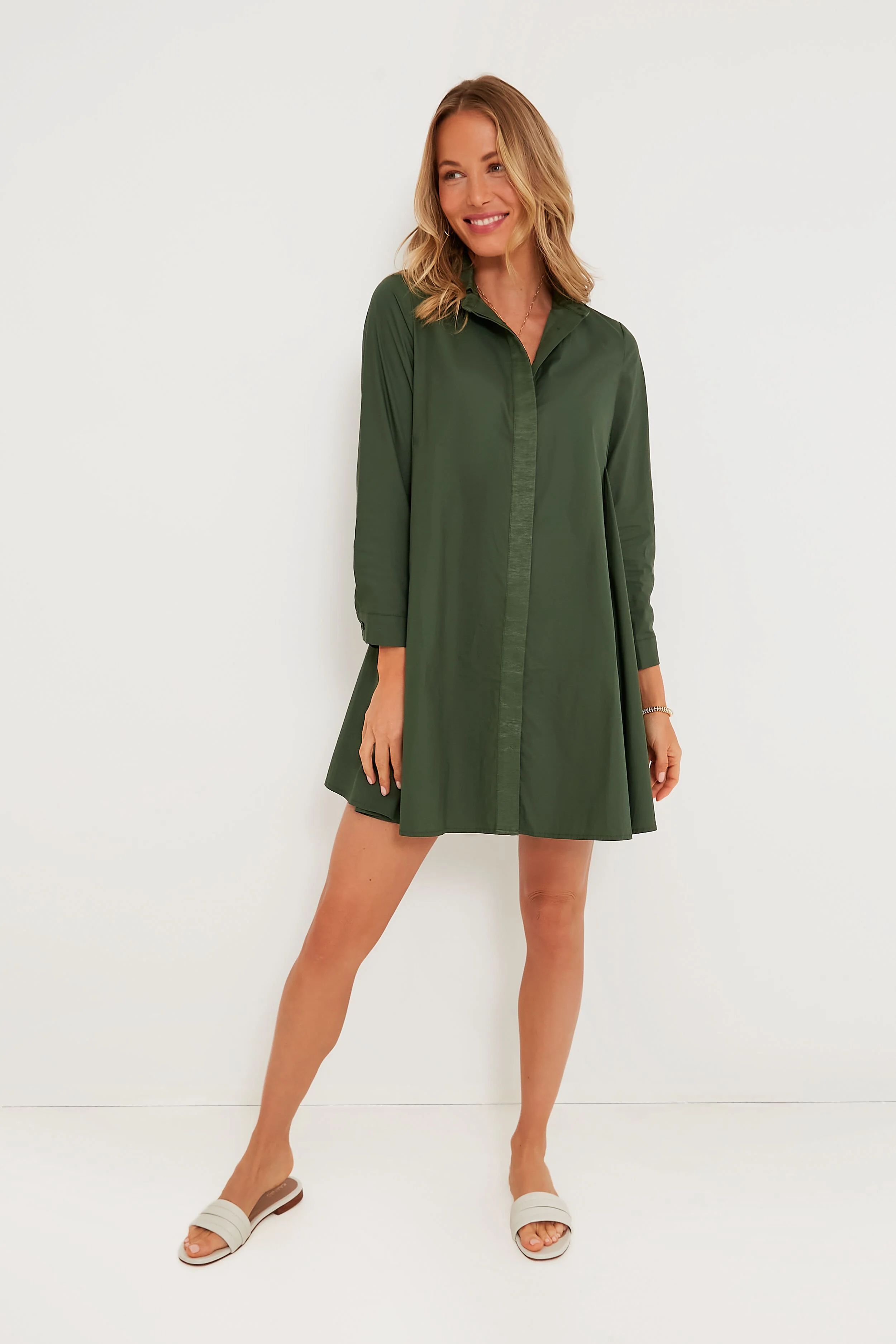 Castleton Green Wren Shirt Dress | Tuckernuck (US)
