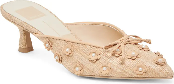 Camilo Woven Pointed Toe Pump (Women) | Nordstrom