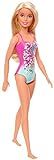 Barbie Doll, Blonde, Wearing Swimsuit, for Kids 3 to 7 Years Old, Model:GHW37 | Amazon (US)