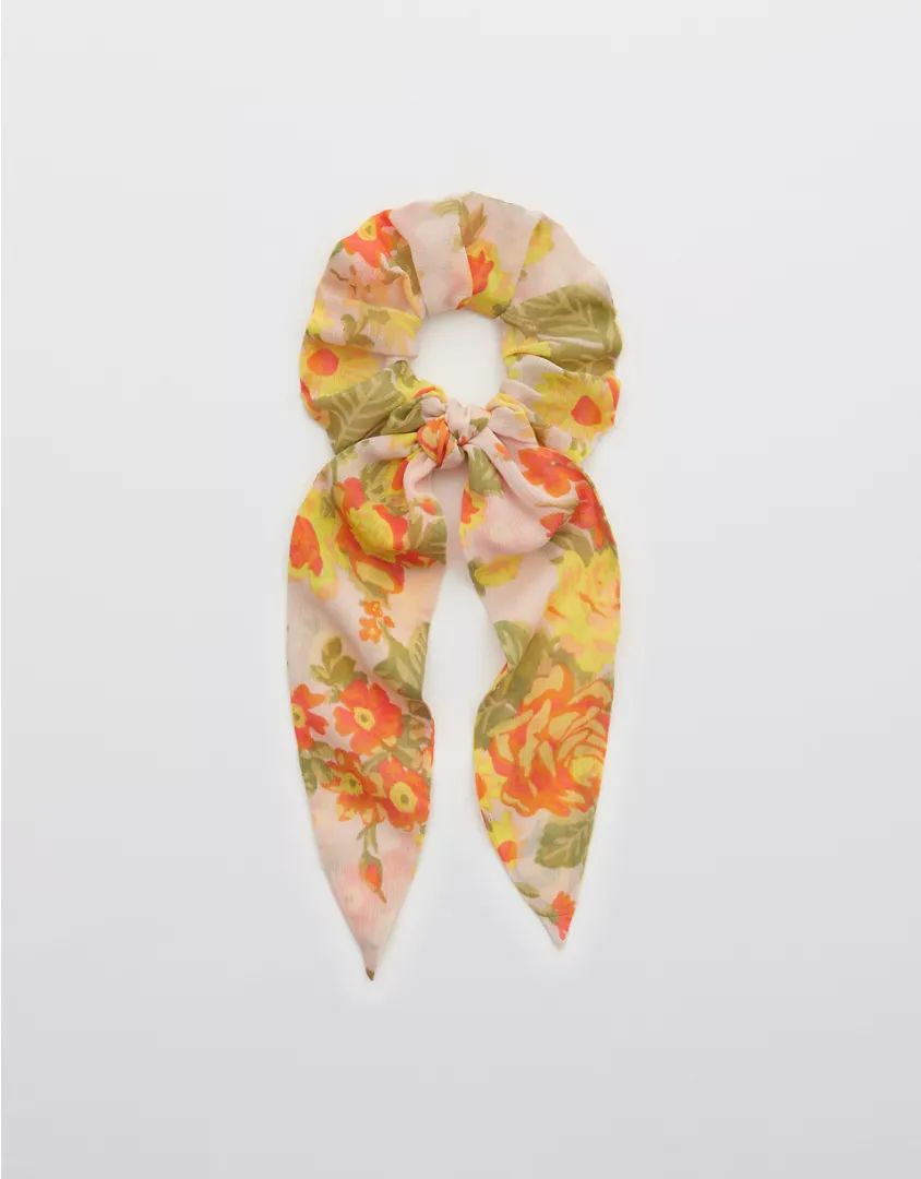 Aerie Chiffon Scrunchie Scarf | American Eagle Outfitters (US & CA)