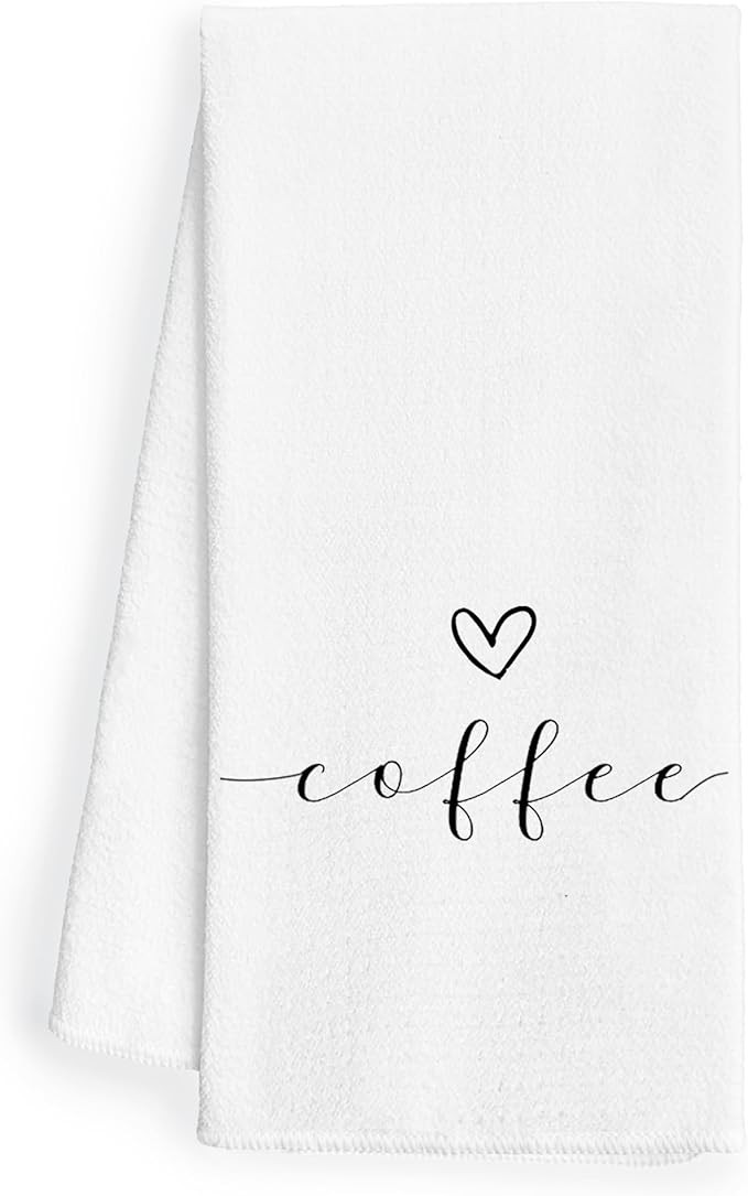 Coffee Decor Kitchen Towels - Coffee Kitchen Towels, Coffee Towels, Coffee Bar Decor Dish Towels,... | Amazon (US)