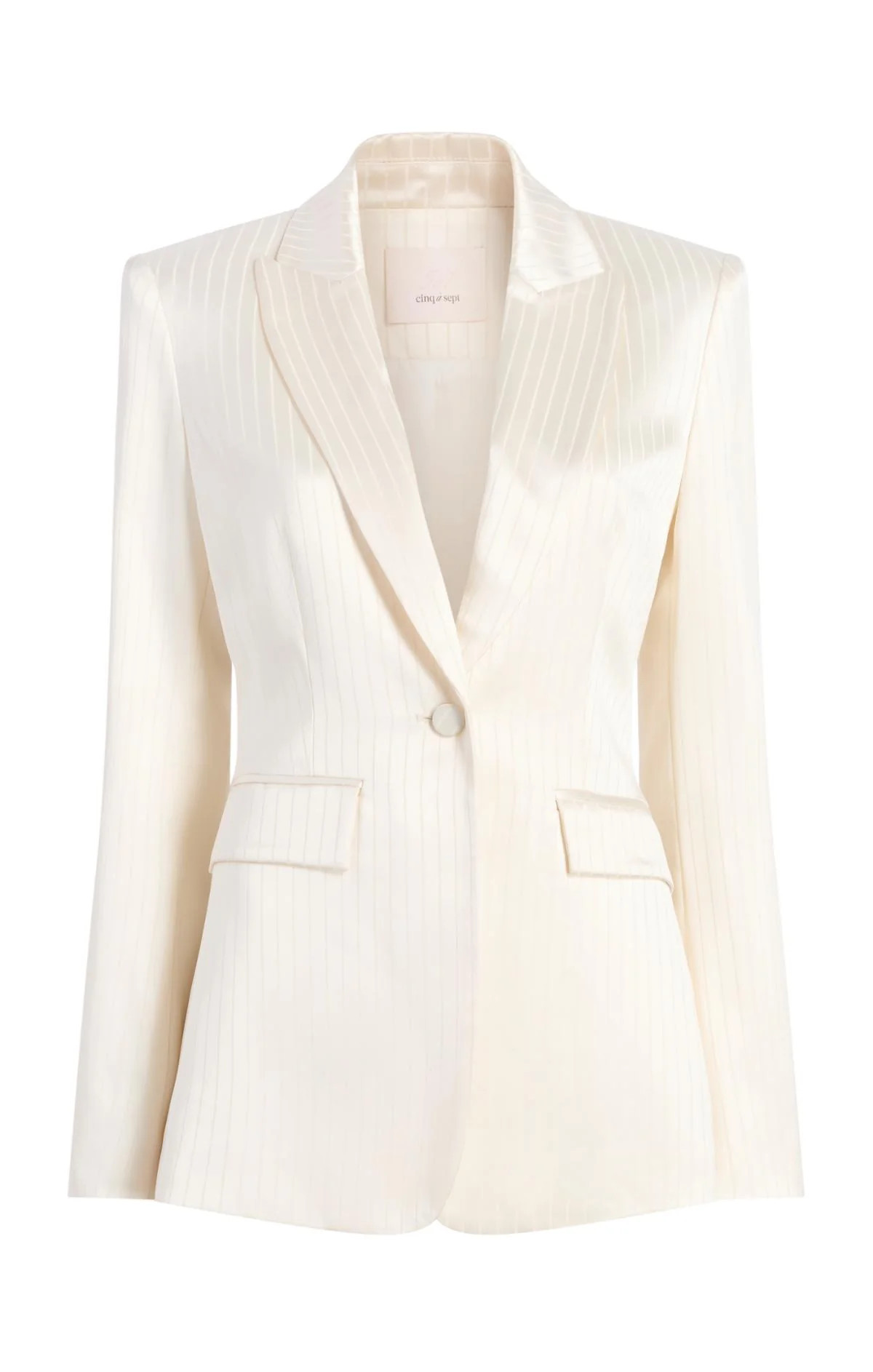 Georgia Satin Stripe Cheyenne Blazer | Cinq à Sept