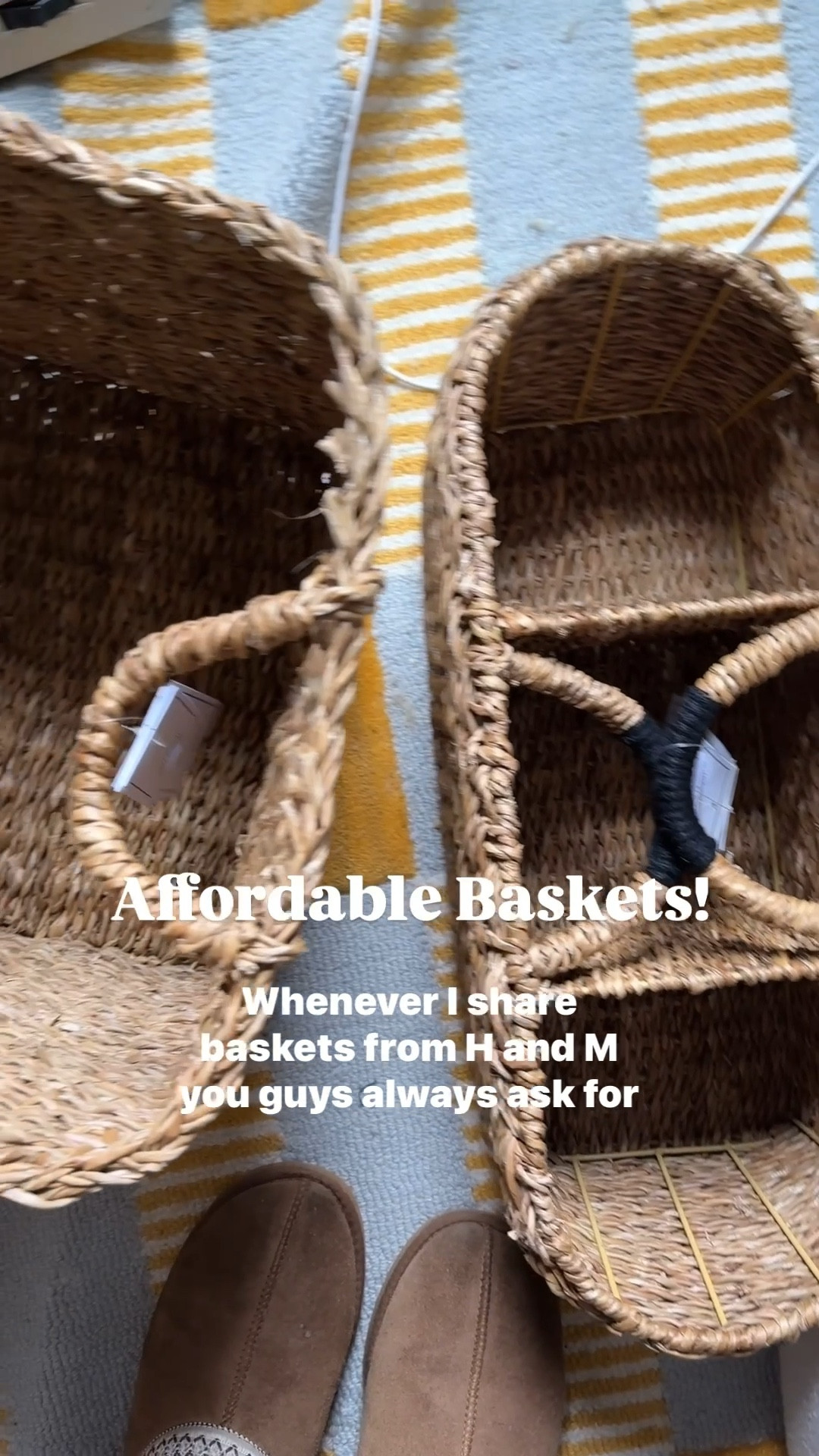 Pretty and affordable storage baskets 

#LTKHome