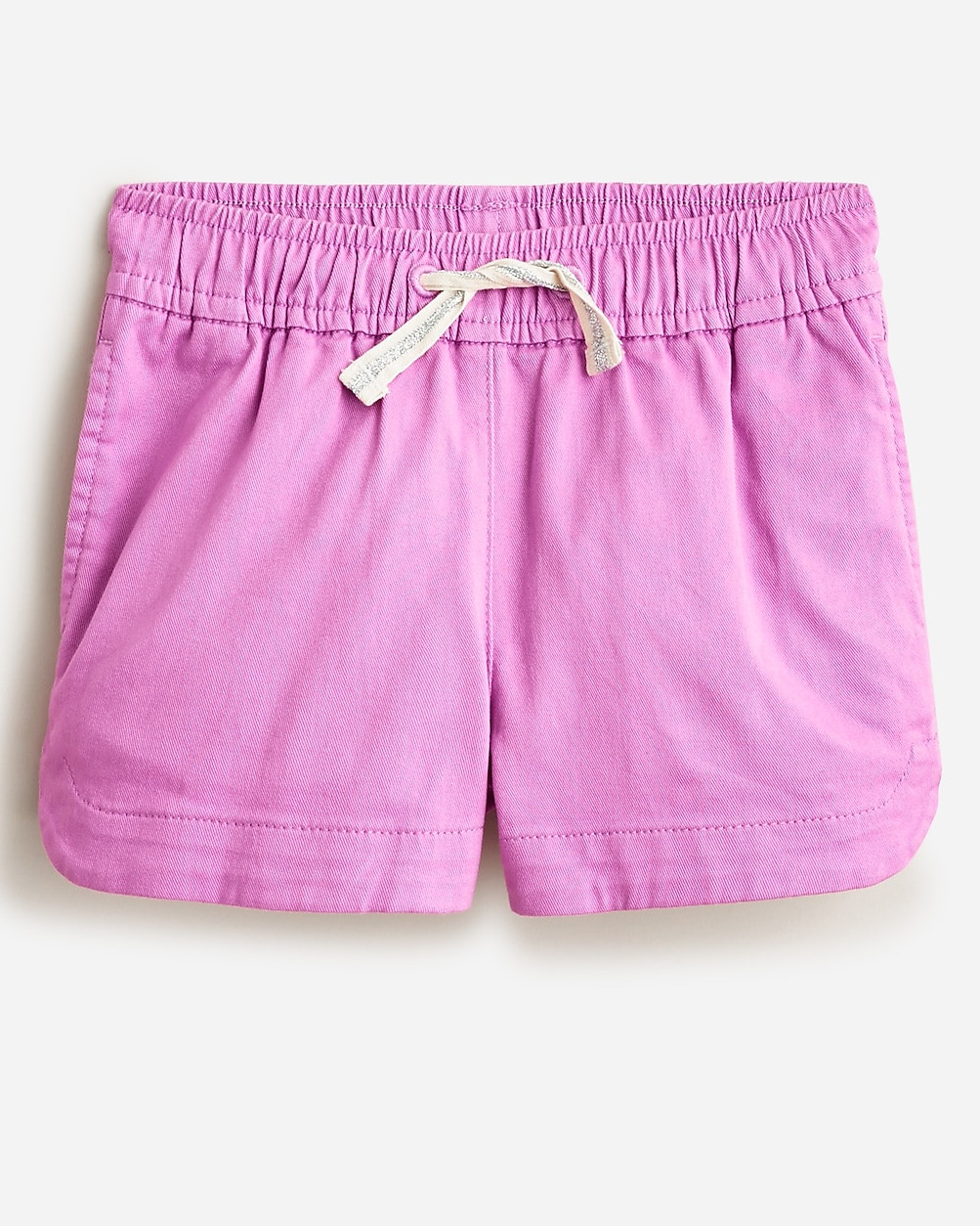 Girls' fishtail-hem short in chino | J. Crew US
