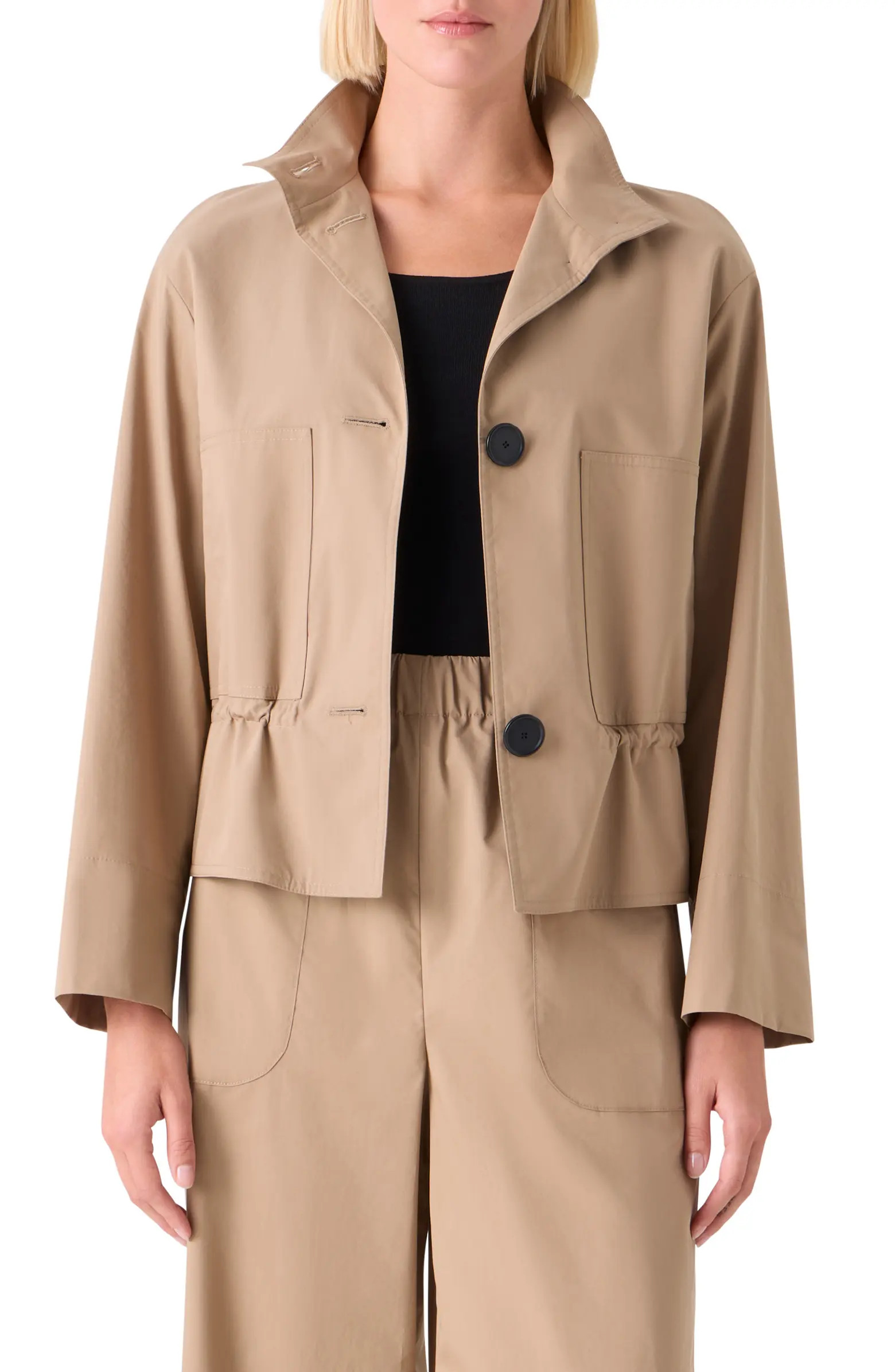 Akris punto Tech Crop Jacket | Nordstrom | Nordstrom