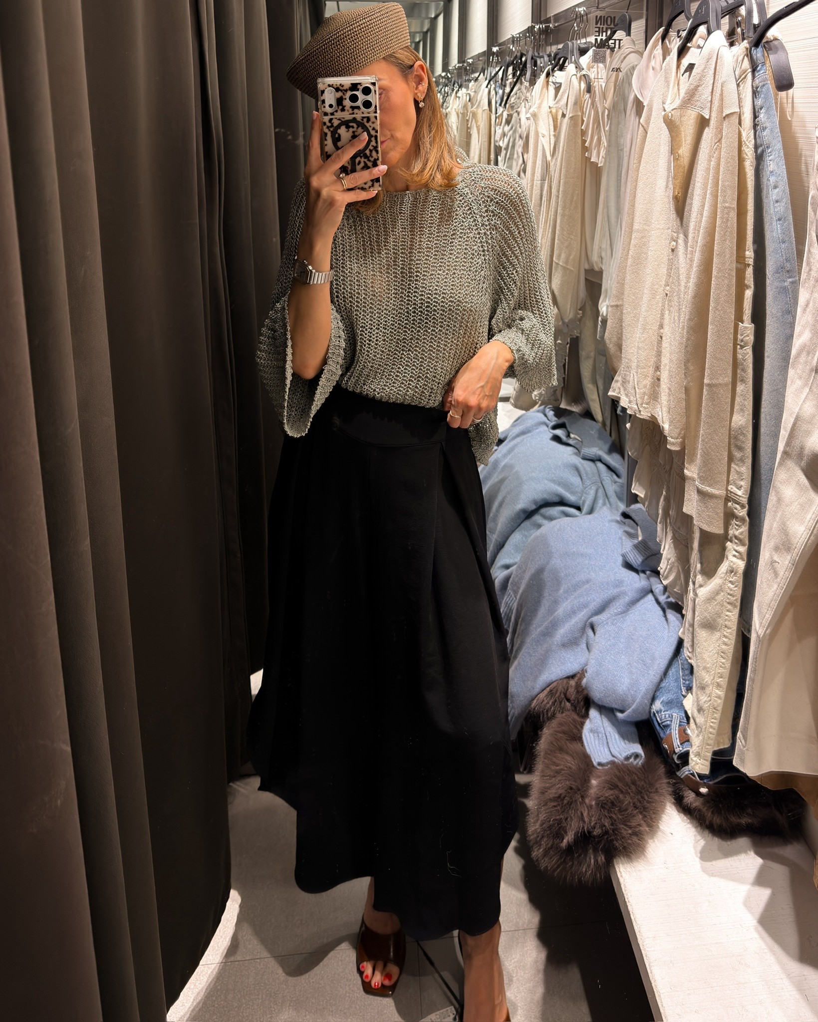 I have these pants in linen and this crepe version is just as good. Such a flattering, easy fit! Also loving these lightweight knit sweaters for spring!

#LTKOver40 #LTKootd #LTKgrwm