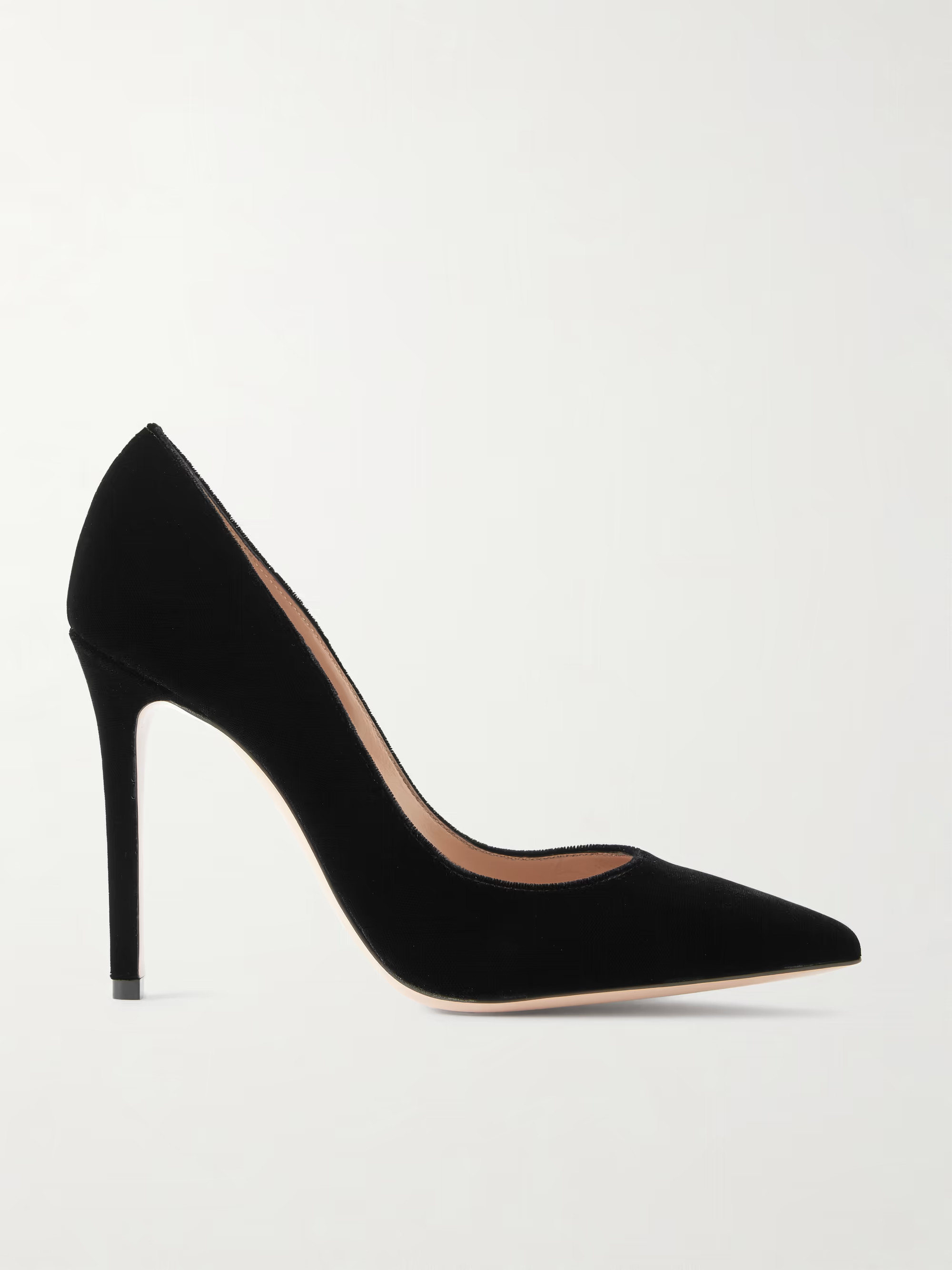 Gianvito 105 velvet pumps | NET-A-PORTER (US)