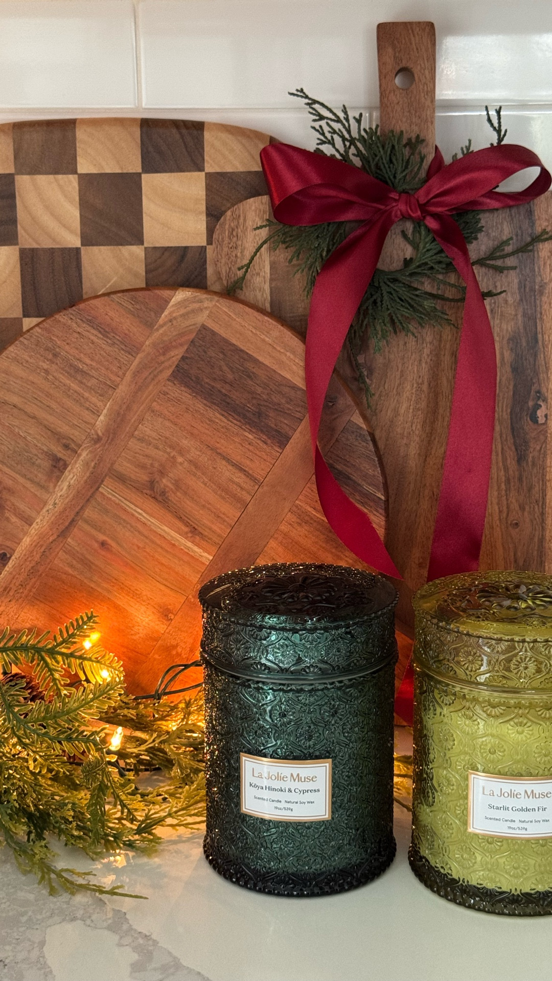 The best Christmas gift 😍 la Jolie muse candles are the BEST! They come wrapped and the vessels are beautiful! 

#LTKHome #LTKSeasonal #LTKHoliday