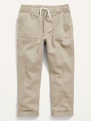 Functional-Drawstring Twill Utility Pants for Toddler Boys | Old Navy (US)