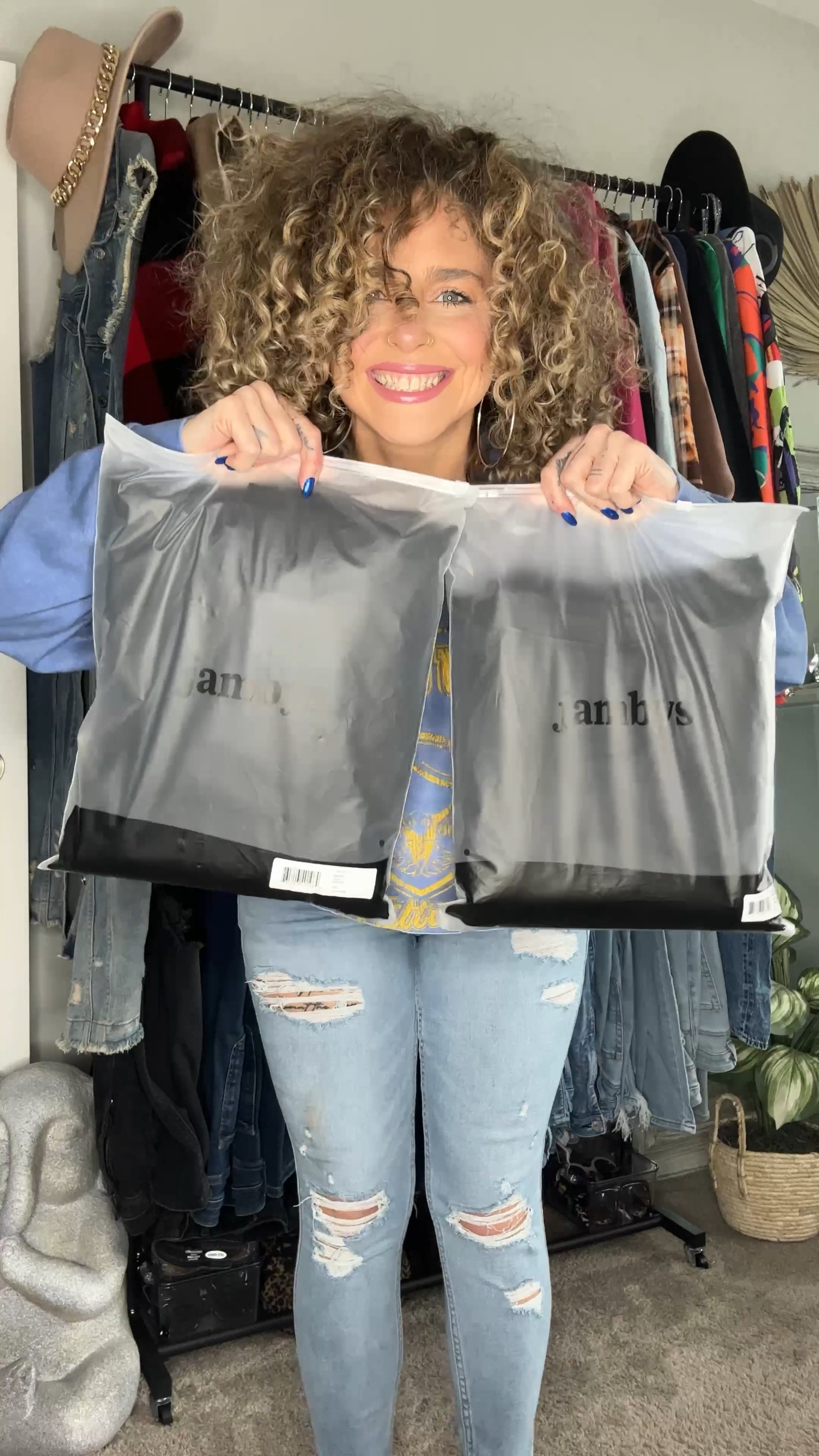 Jammin in my #Jambys! I am so OBSESSED with my new loungewear from Jambys that I’ve been darn near living in them since they arrived. The sizing is UNISEX and because I was going for the super oversized and comfy look, I ordered an XL. I could have probably ordered a L and been fine, but now I don’t have to worry about any potential shrinking when washing. Speaking of, use COLD water to wash your Jambys and low heat to dry! 

Also tagged in this post is the 3rd style in the ‘Chilluxe' collection (crewneck) & my favorite pair of Jambys shorts that are currently on sale! 😍

Xo, e

#LTKSeasonal #LTKFind #LTKcurves