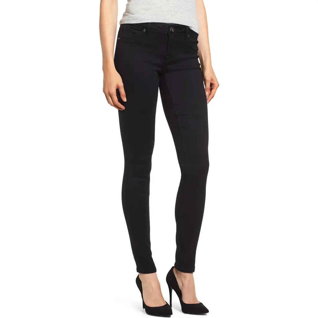1822 Denim Long Butter Jeggings in Black at Nordstrom, Size 26 | Nordstrom