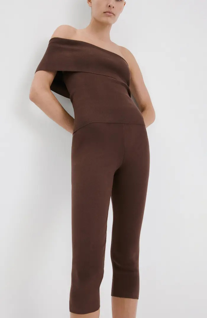 Slit Hem Crop Leggings | Nordstrom