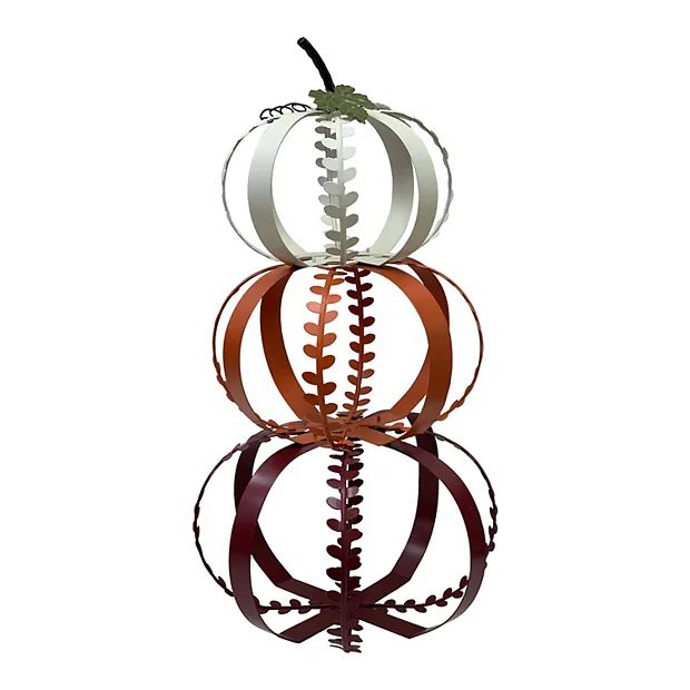 Celebrate Together™ Fall Stacked Pumpkin Floor Decor | Kohl's