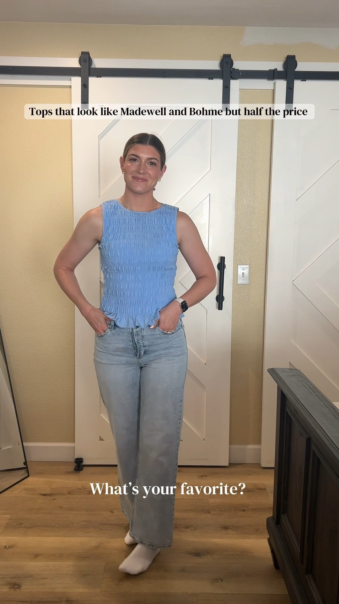 Madewell and Bohme look for less! 

#LTKMidsize #LTKootd