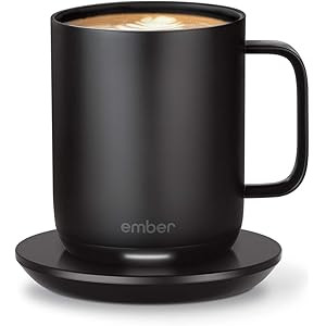 Ember Temperature Control Smart Mug 2, 10 oz, Black, 1.5-hr Battery Life - App Controlled Heated ... | Amazon (US)