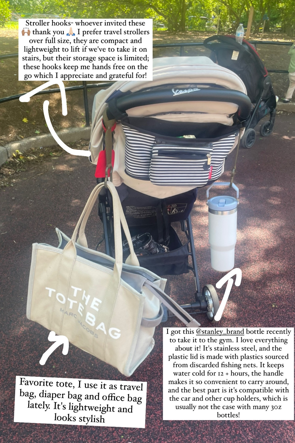 Tote compact outlet stroller