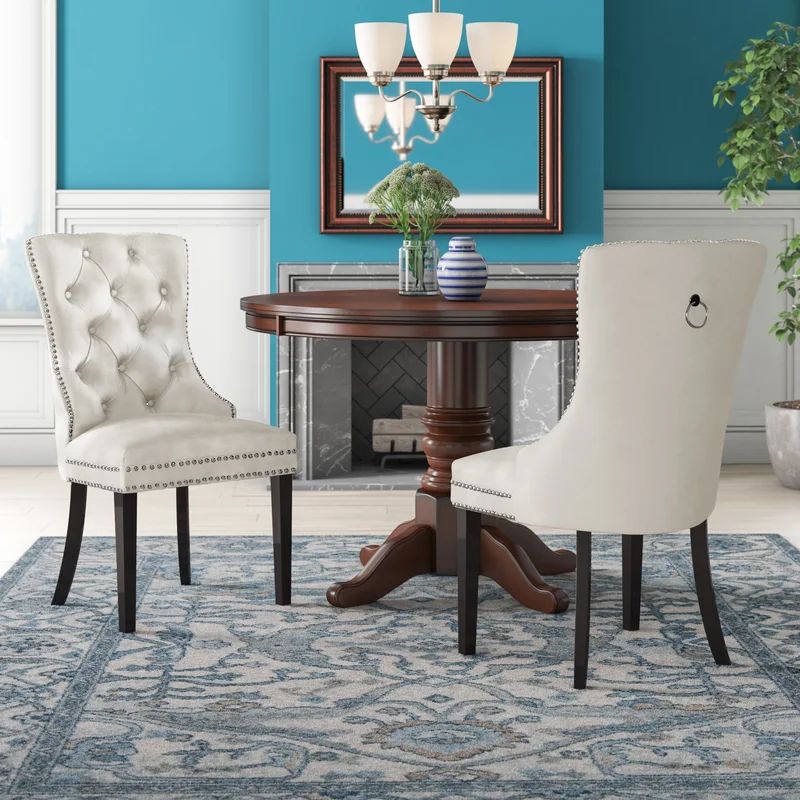 Stonefort Tufted Velvet Side Chair (Set of 2) | Wayfair North America