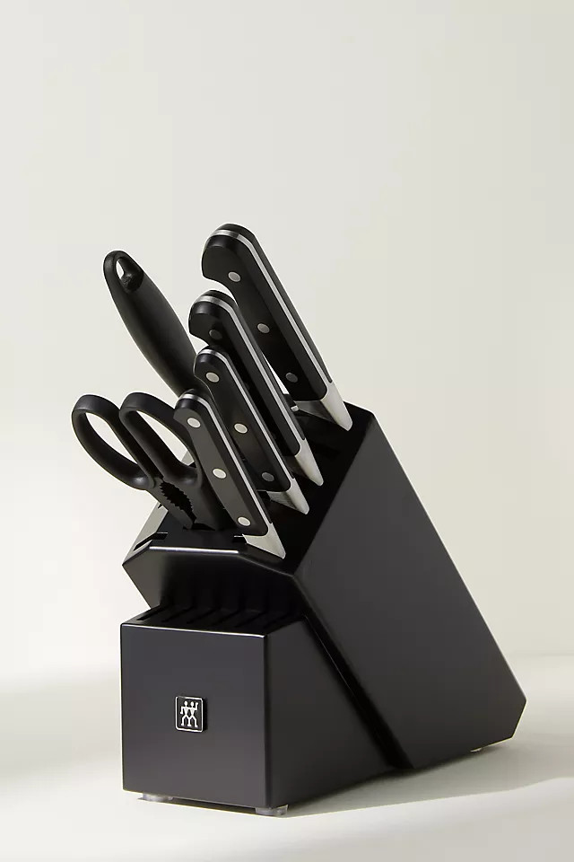 Zwilling Pro 7-Piece Knife Block Set | Anthropologie (US)