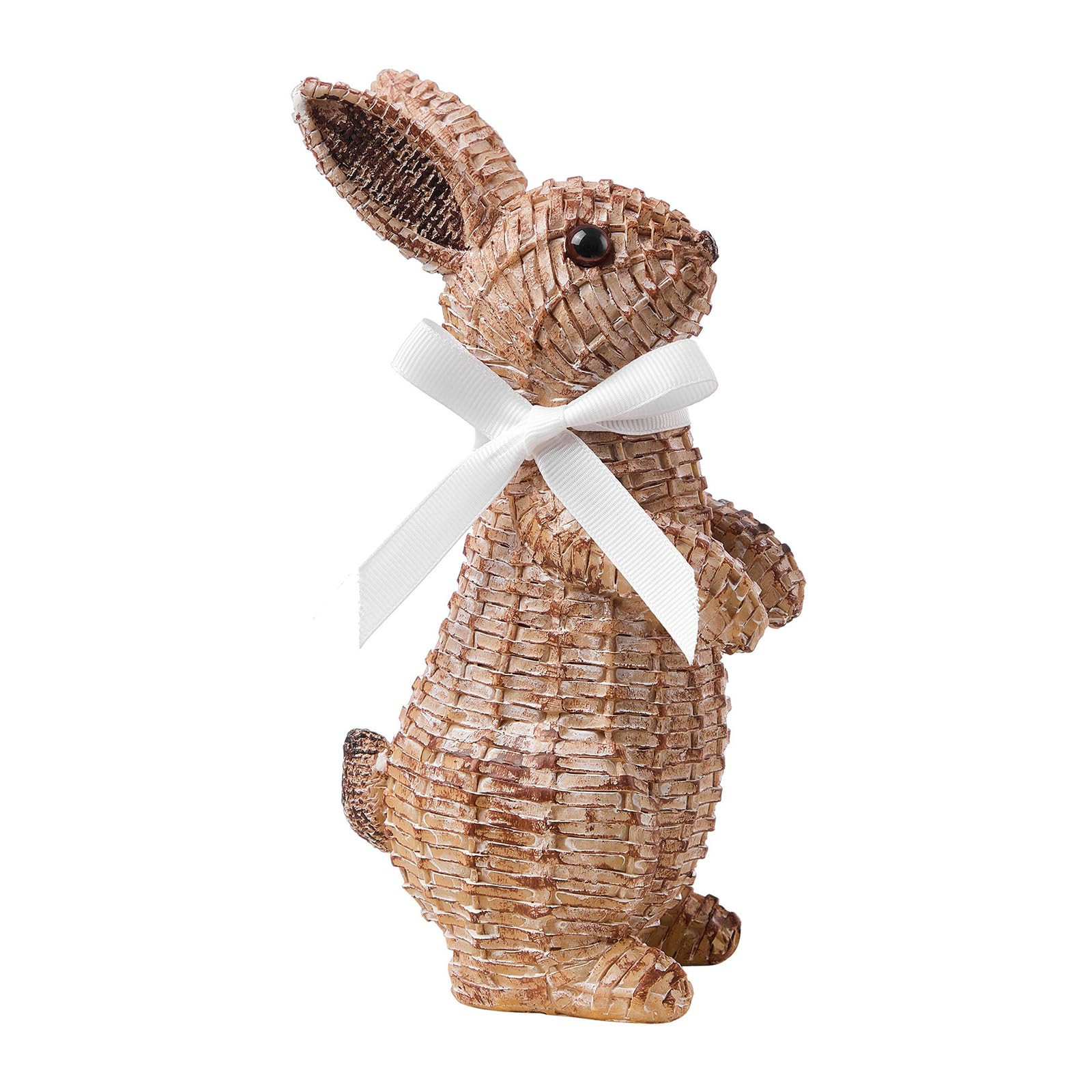Easter Rabbit Decorative Ornament Resin Vine Weaving Effect Rabbit Sculpture Easter Party Decorat... | Amazon (US)