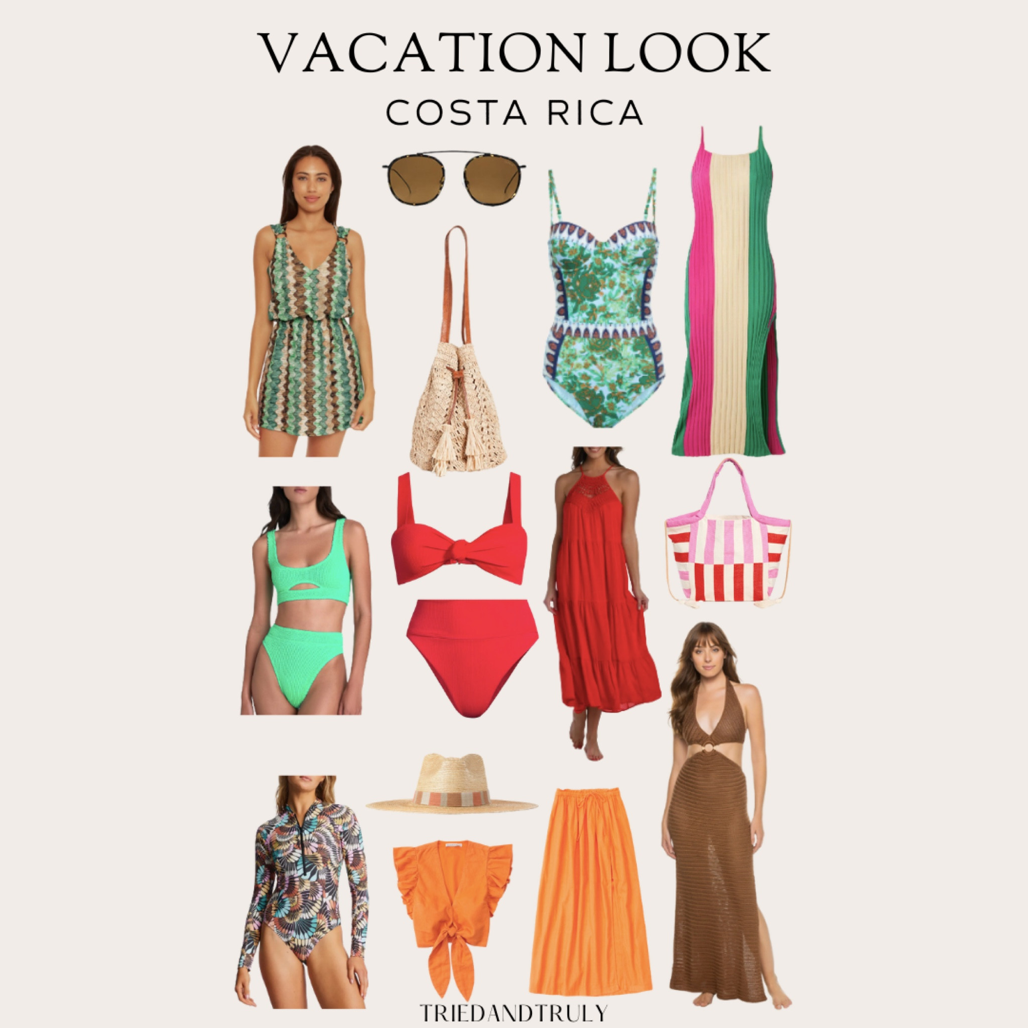 Vacation and resortwear picks by destination. Swimsuits, cover ups, dresses, sandals, sunglasses, hats, and beach and pool bags. 

Costa Rica
Mexico Cabo tulum beach tropical

#LTKtravel #LTKstyletip #LTKswim