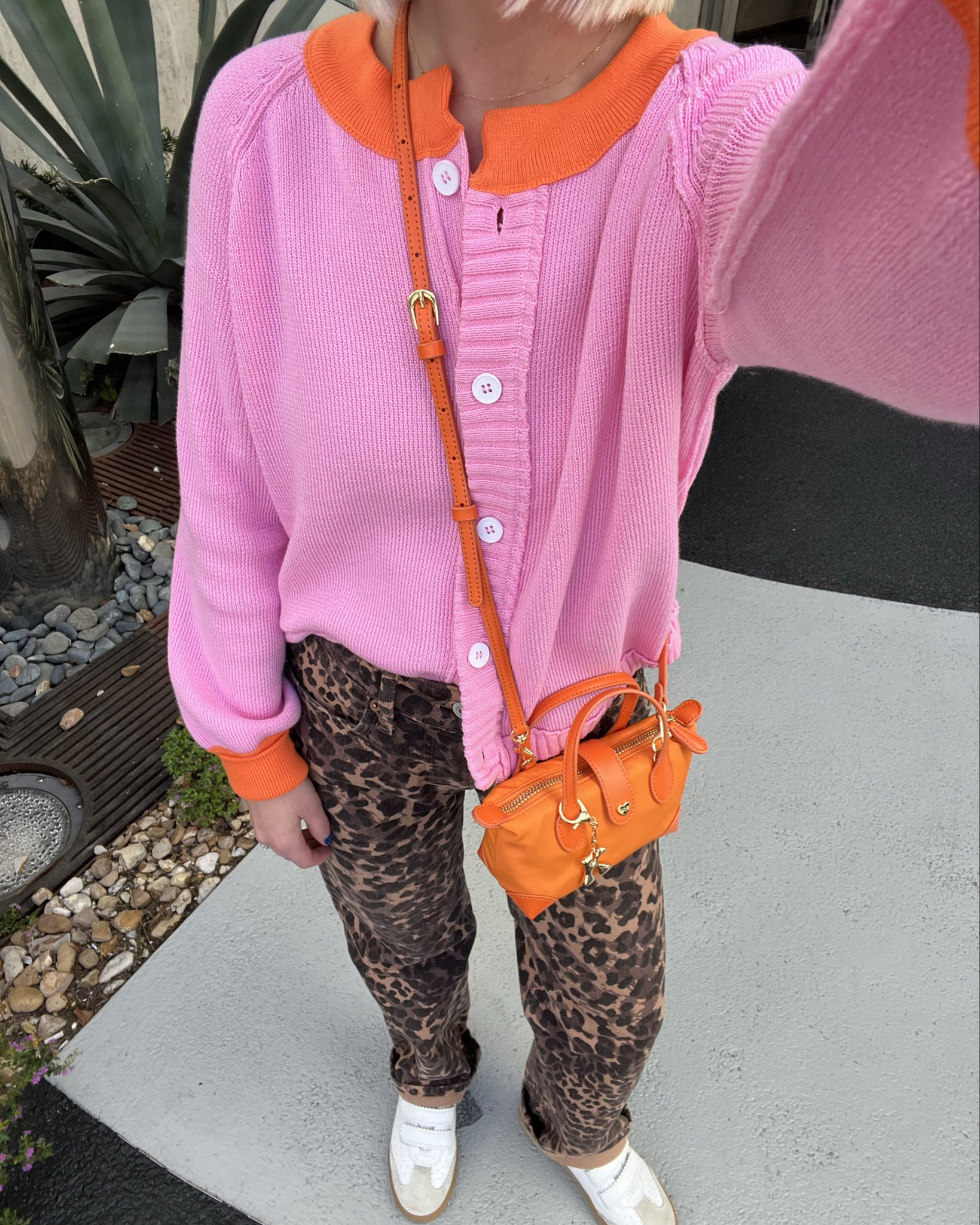 TIKTOK VIDEO:
pink and orange color block cardigan: medium (sized up)
Leopard jeans: 24 short (run big)
Camo set: XS in both (run big)
Pink yoga pants: XS 
Floral print cords: 24 regular 
Tan set: XS in both 
Peter Pan thermal top: XS
Bow sweater: XS 

#LTKStyleTip #LTKHoliday #LTKSeasonal